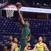 Un momento de la derrota de Unicaja frente a Andorra anoche en el Martín Carpena Un momento de la derrota de Unicaja frente a Andorra anoche en el Martín Carpena