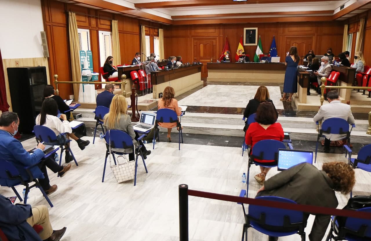 PLENO EN EL AYUNTAMIENTO PLENO EN EL AYUNTAMIENTO