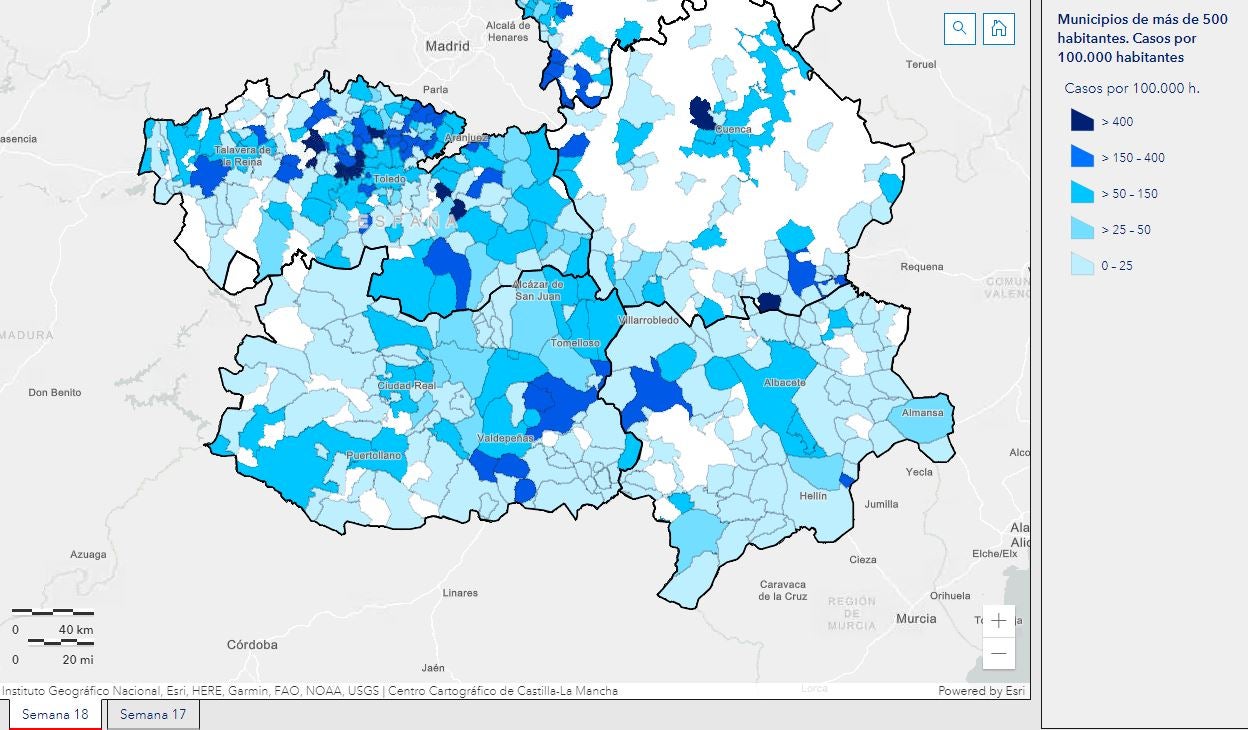Valdepeñas registra un importante descenso de nuevos contagios, una tendencia generalizada en la provincia. Valdepeñas registra un importante descenso de nuevos contagios, una tendencia generalizada en la provincia.