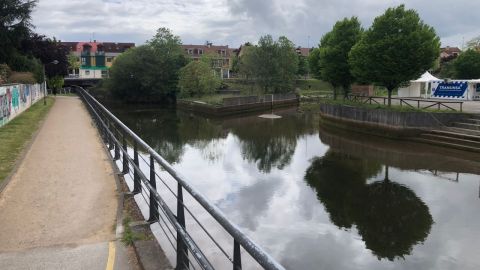 Anillo navegable del r&iacute;o Piles (Gij&oacute;n)