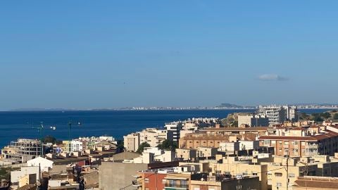 la vila joiosa despejado hacia alicante