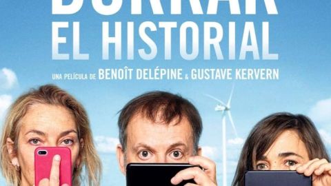 Cartel de 'Borrar el historial'