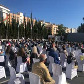 Acto bajo el lema "Esperando volver a caminar" Acto bajo el lema "Esperando volver a caminar"