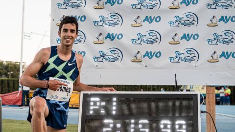 Jesús Gómez, el atleta que demuestra que nunca es tarde para triunfar