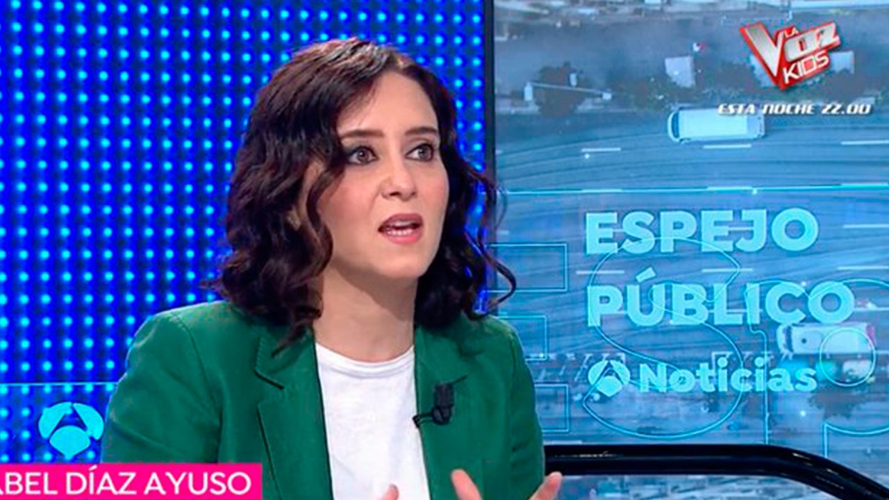 Isabel Díaz Ayuso cree que los que culpan y criminalizan a Madrid no han asumido el fracaso Isabel Díaz Ayuso cree que los que culpan y criminalizan a Madrid no han asumido el fracaso