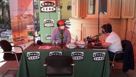 El alcalde de La Vila Joiosa en el programa especial de 'Rugby La Vila'.