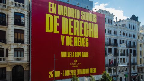 El provocador cartel de Gerard Piqu&eacute; para la Copa Davis en Madrid