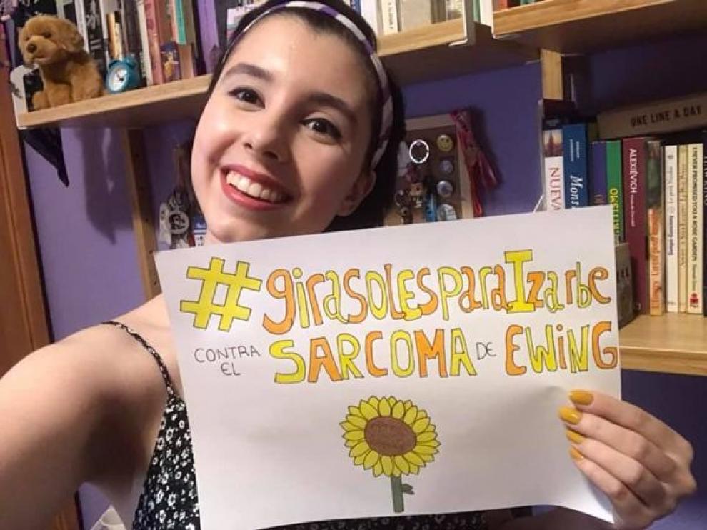 Los girasoles de Izarbe dejan un legado para futuros pacientes de sarcoma Los girasoles de Izarbe dejan un legado para futuros pacientes de sarcoma