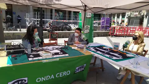 Teo García y Carmen Manzanque en Más de Uno Toledo Teo García y Carmen Manzanque en Más de Uno Toledo