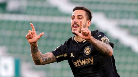 El delantero del Alav&eacute;s Joselu Sanmart&iacute;n