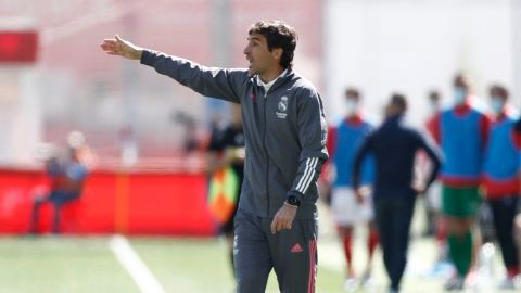 Ra&uacute;l Gonz&aacute;lez, entrenador del Real Madrid Castilla