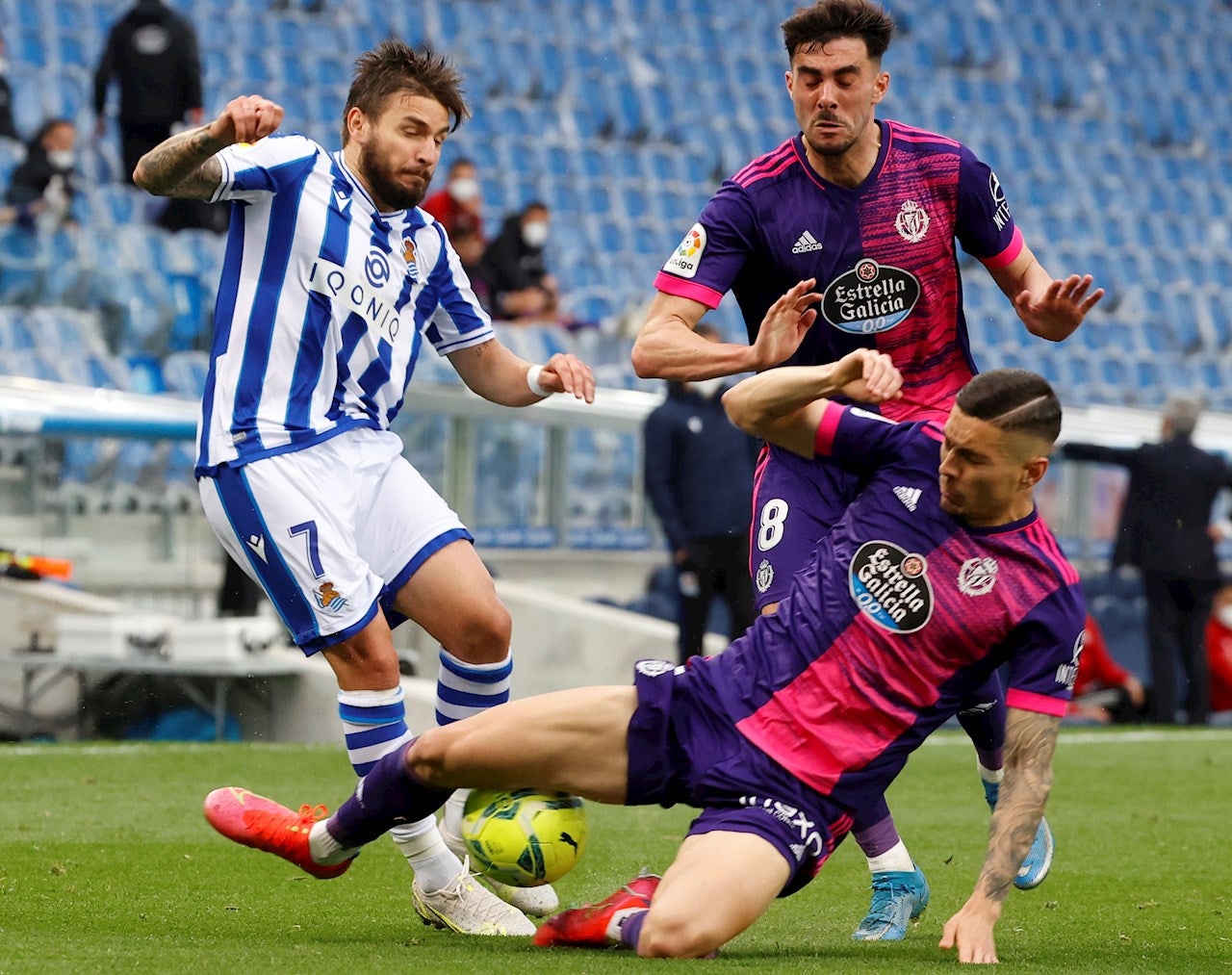 Real Sociedad 1 - 0 Valladolid: La Real golea al Valladolid en el Reale Arena Real Sociedad 1 - 0 Valladolid: La Real golea al Valladolid en el Reale Arena