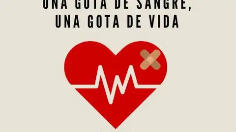 Cartel campaña de donación de sangre Cartel campaña de donación de sangre