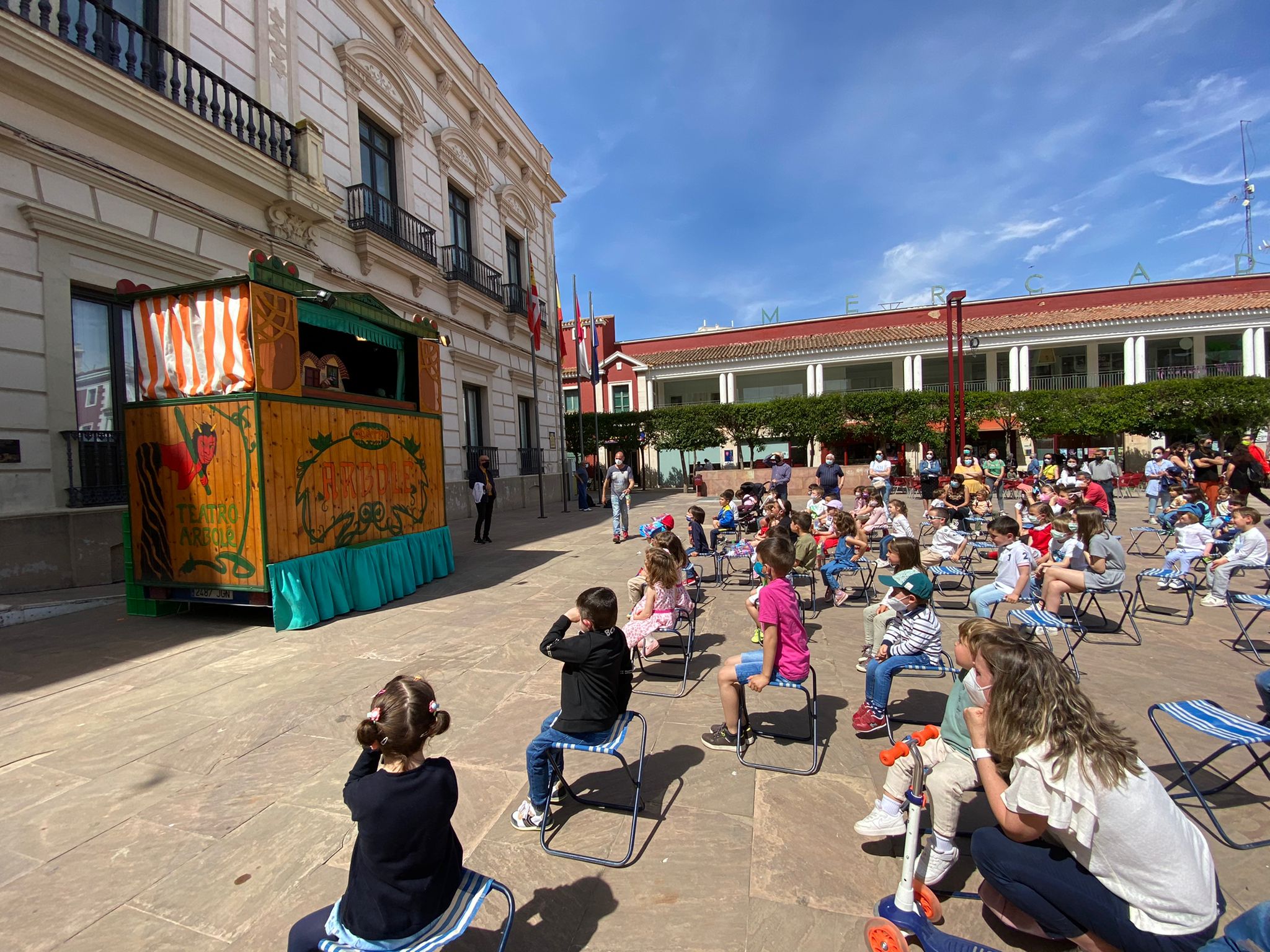 Continúa con éxito el V Festival Los Títeres del Hidalgo Continúa con éxito el V Festival Los Títeres del Hidalgo