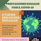 Los 346.921 euros en ayudas irán destinados a mejorar las situaciones familiares de precariedad ocasionadas por el impacto de la pandemia 