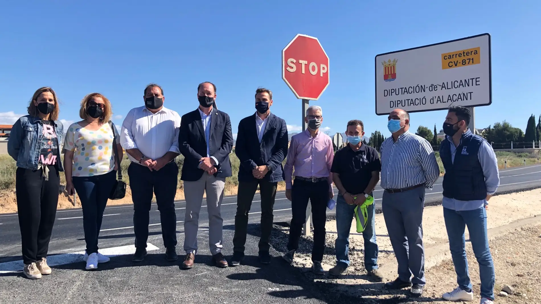 Además de la mejora de esta vía, la Diputación Provincial de Alicante ha ejecutado el drenaje de la CV-923 que va desde Arneva a la Comunidad de Murcia 