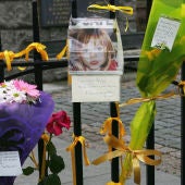 Mensajes de apoyo tras la desaparición de Madeleine McCann en Reino Unido.