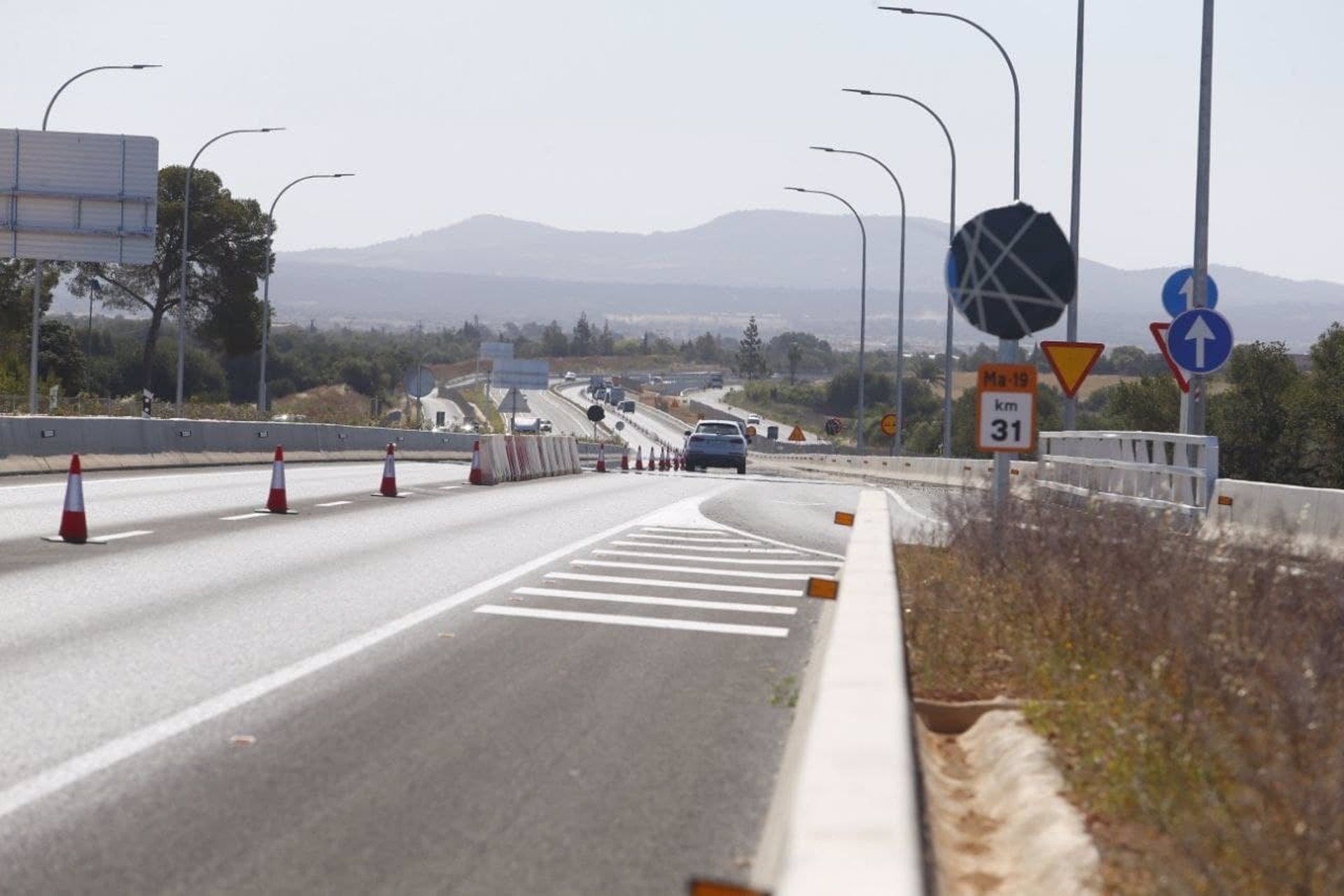 Abierto al tráfico el desdoblamiento de la carretera que une Llucmajor con Campos Abierto al tráfico el desdoblamiento de la carretera que une Llucmajor con Campos