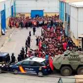 Devolución de migrantes en Ceuta