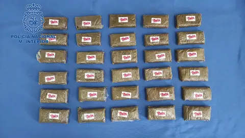 Policía Nacional detiene a siete personas por tráfico de “polen de hachís” Badajoz