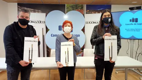 LugoMáxico Maite Ferreiro y los magos Rafa y Teto