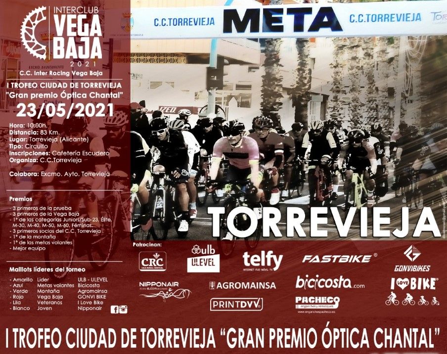 Hablamos con Francisco Lafuente Pte. Club ciclista de Torrevieja y Emilio Rogel, hgerente de Optica Chantal, patrocinador Hablamos con Francisco Lafuente Pte. Club ciclista de Torrevieja y Emilio Rogel, hgerente de Optica Chantal, patrocinador