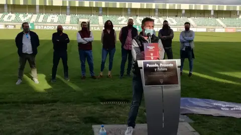 Agustín Cuenca, candidato Segoviana Gimnástica Segoviana