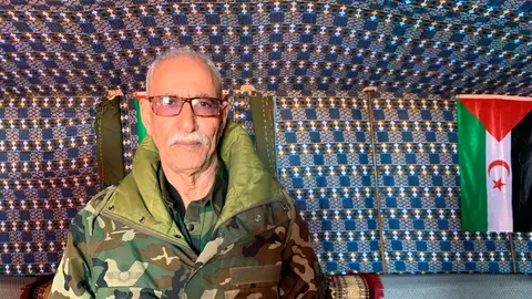El líder del Polisario, Brahim Ghali Brahim Ghali