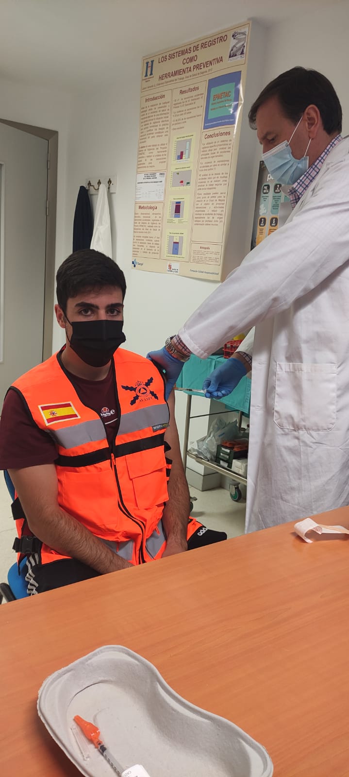 AVASPC recibe la primera dosis de vacuna AVASPC recibe la primera dosis de vacuna