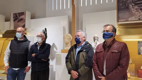 Estrena escultura romana cedida por un vecino ribagorzano Estrena escultura romana cedida por un vecino ribagorzano