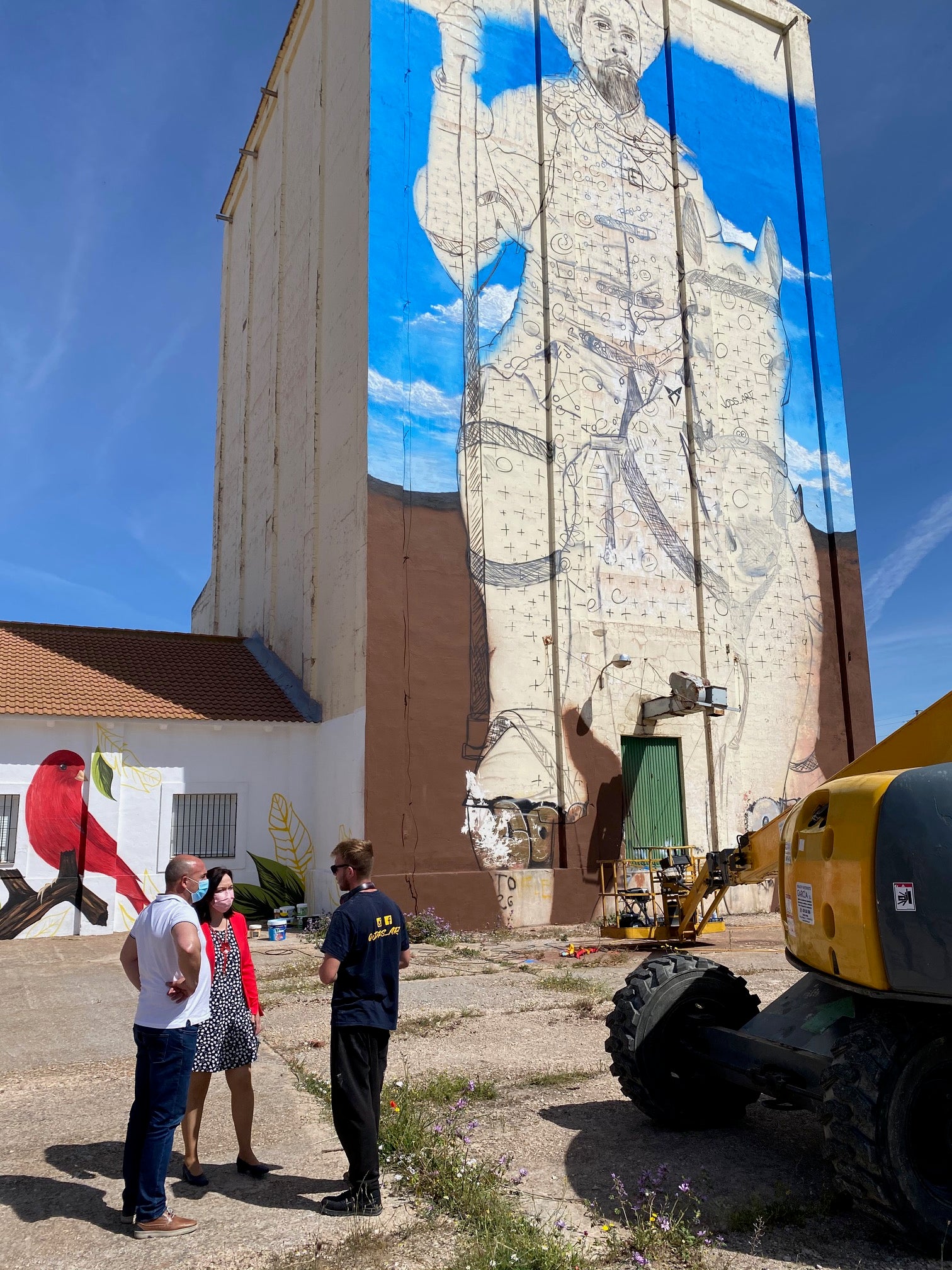 Don Quijote, Sancho y los molinos, "saludaran a los viajeros en tren" Don Quijote, Sancho y los molinos, "saludaran a los viajeros en tren"