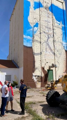 Murales en el Silo