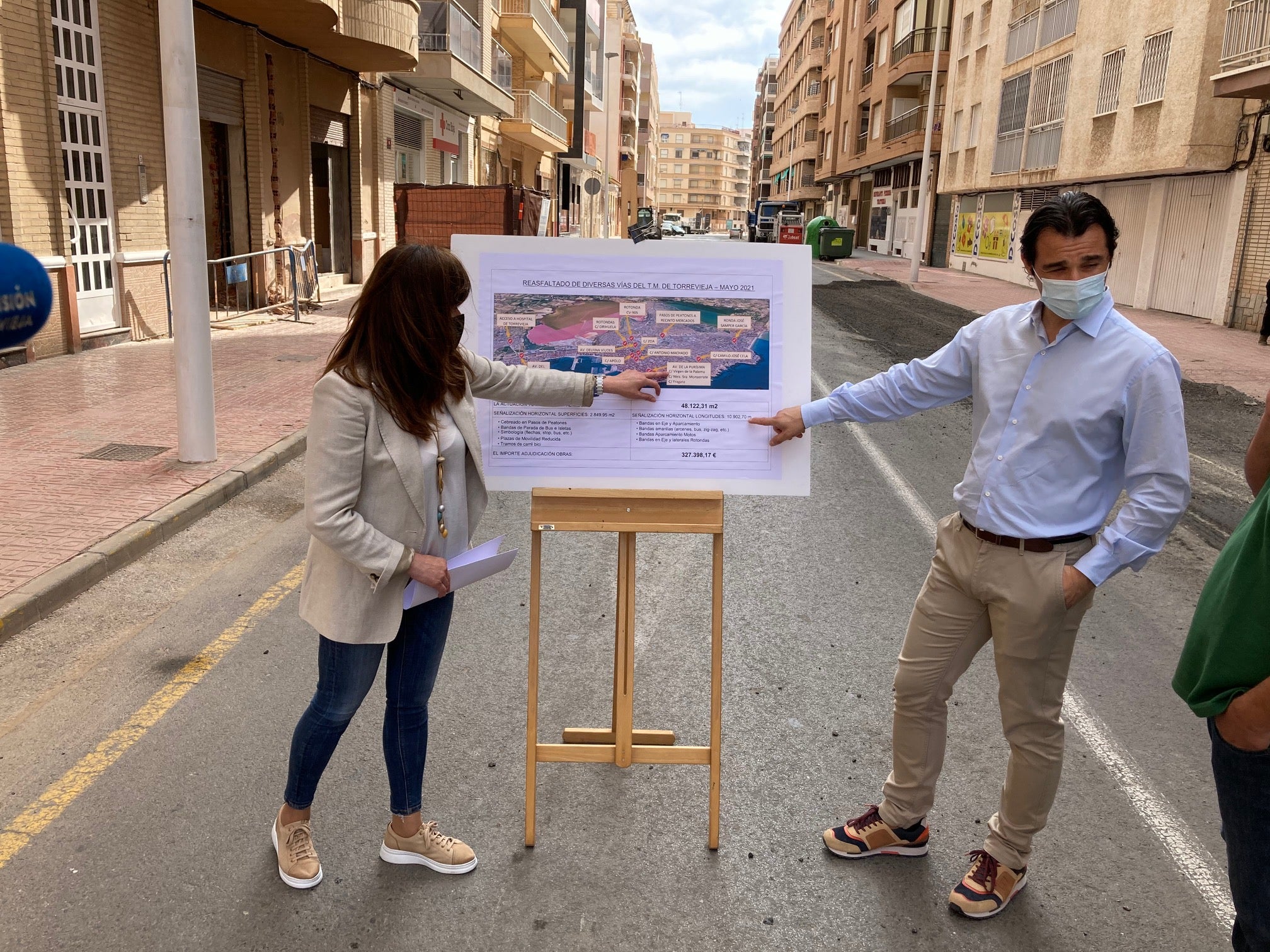La actuación total de reasfaltado en este plan asciende a casi 50.000 metros cuadrados y su importe de ejecución es de 327.398 euros La actuación total de reasfaltado en este plan asciende a casi 50.000 metros cuadrados y su importe de ejecución es de 327.398 euros