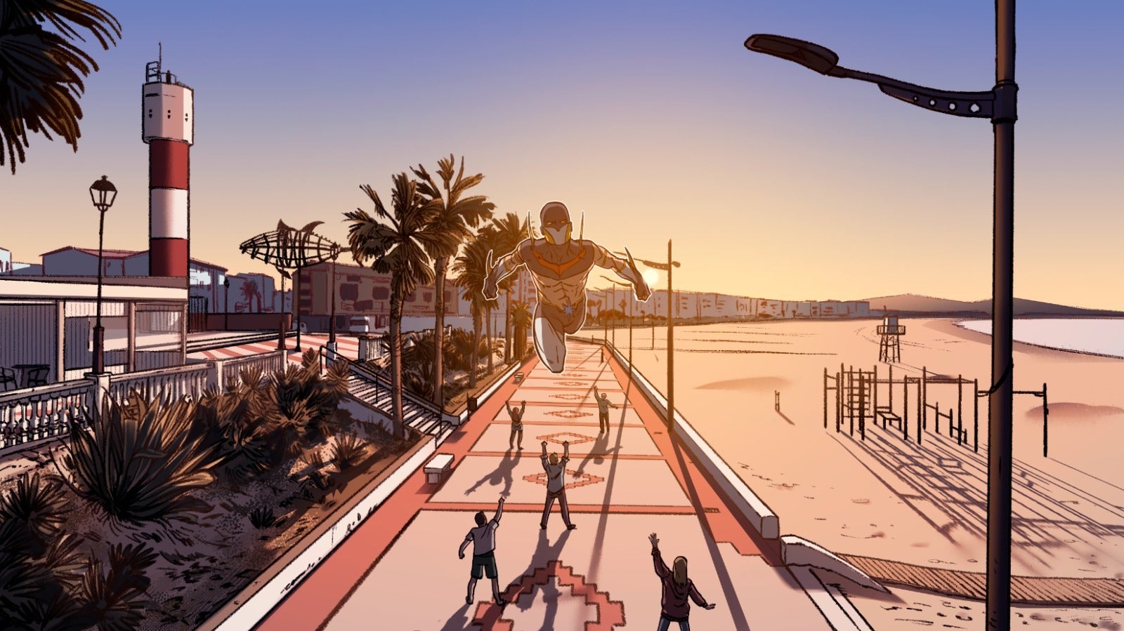 'Barbatún': Barbate presenta al superhéroe que vela por su municipio 'Barbatún': Barbate presenta al superhéroe que vela por su municipio