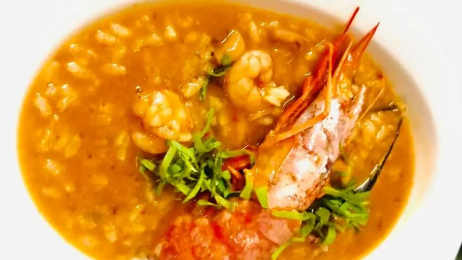 Arroz caldoso con marisco Arroz caldoso con marisco