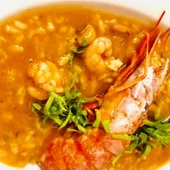 Arroz caldoso con marisco Arroz caldoso con marisco