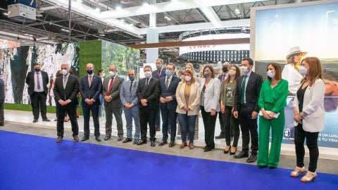 Inauguración del stand de CLM en FITUR Inauguración del stand de CLM en FITUR