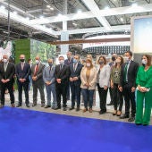 Inauguración del stand de CLM en FITUR