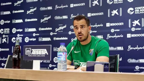 Manu Sánchez, del Málaga CF Manu Sánchez, del Málaga CF
