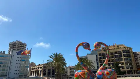 benidorm centro cielos poco nubosos benidorm centro cielos poco nubosos