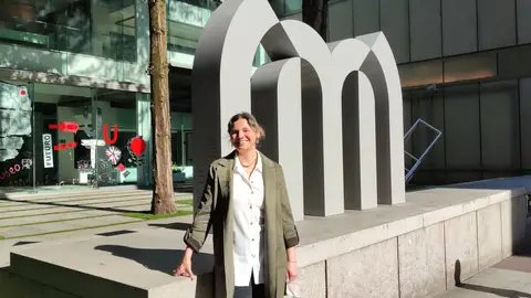 Paula Tilve no Museo de Pontevedra "Cita a Cegas" no Museo de Pontevedra