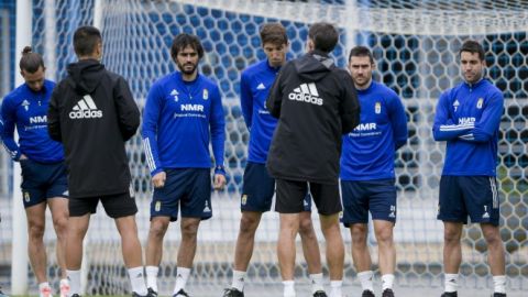 Entrenamiento del Real Oviedo