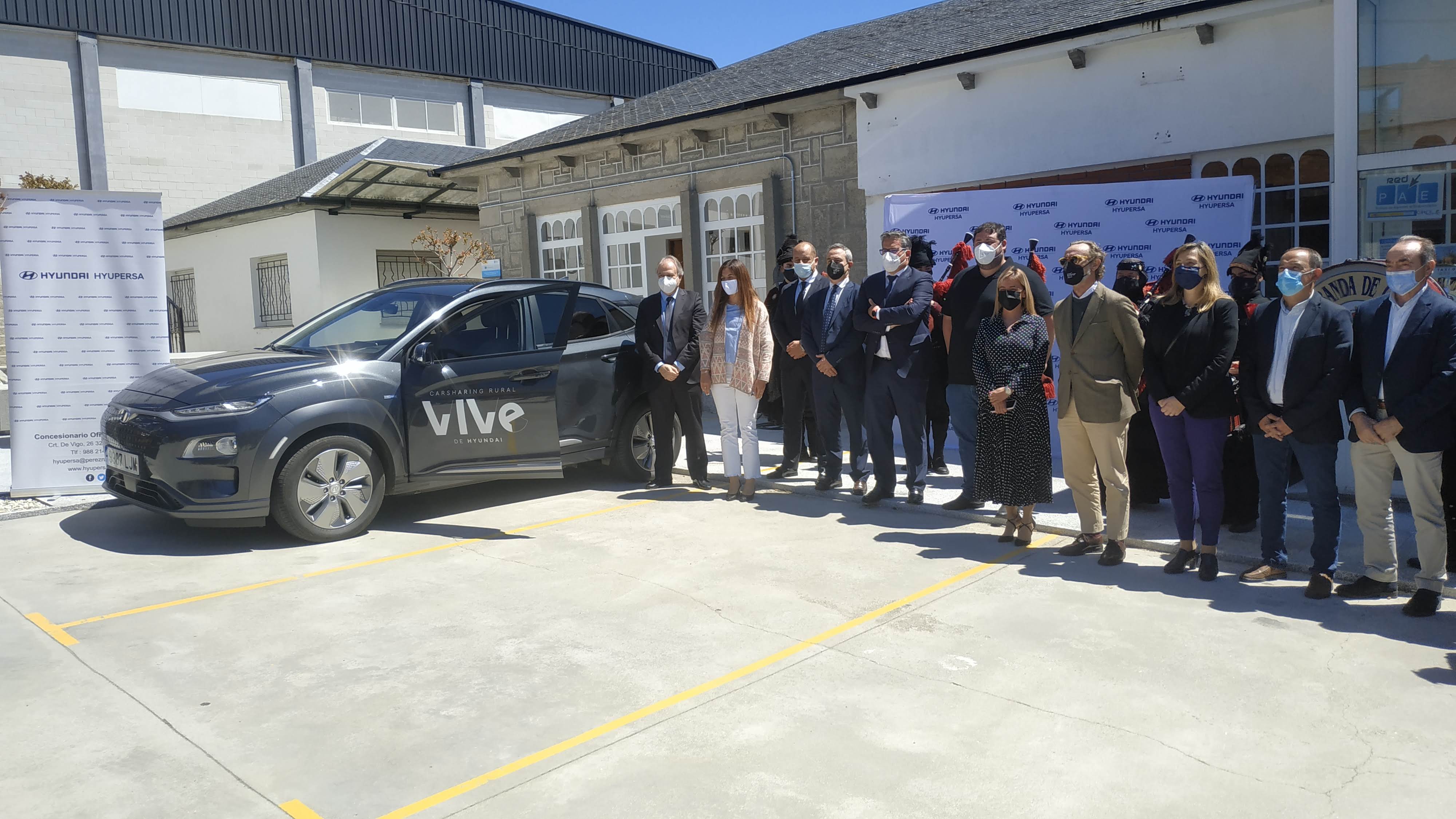 El plan Vive de Hyundai comienza su andadura en San Xoán de Río El plan Vive de Hyundai comienza su andadura en San Xoán de Río
