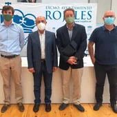 Rojales e i-DE firman un convenio para soterrar 3,8 kilómetros de la línea eléctrica de Ciudad Quesada Rojales e i-DE firman un convenio para soterrar 3,8 kilómetros de la línea eléctrica de Ciudad Quesada