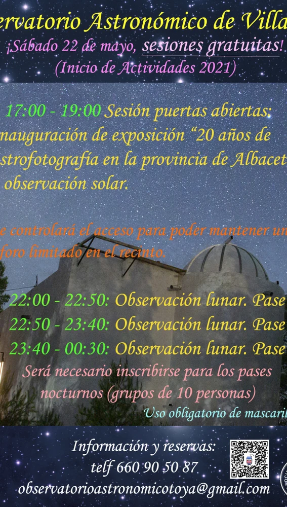 Actos en el Observatorio de Villatoya