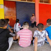 Alumnos del colegio José María de Calatrava