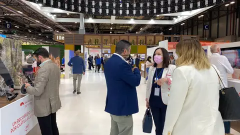 Rosa Melchor en FITUR 2021 Rosa Melchor en FITUR 2021