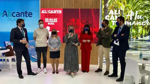 Un momento de la presentación de "Alicante Negra" Un momento de la presentación de "Alicante Negra"