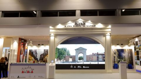 Stand de Alcal&aacute; de Henares en Fitur 2021