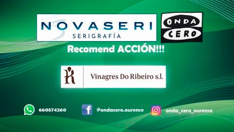 Recomend ACCION!!! con Vinagres do Ribeiro